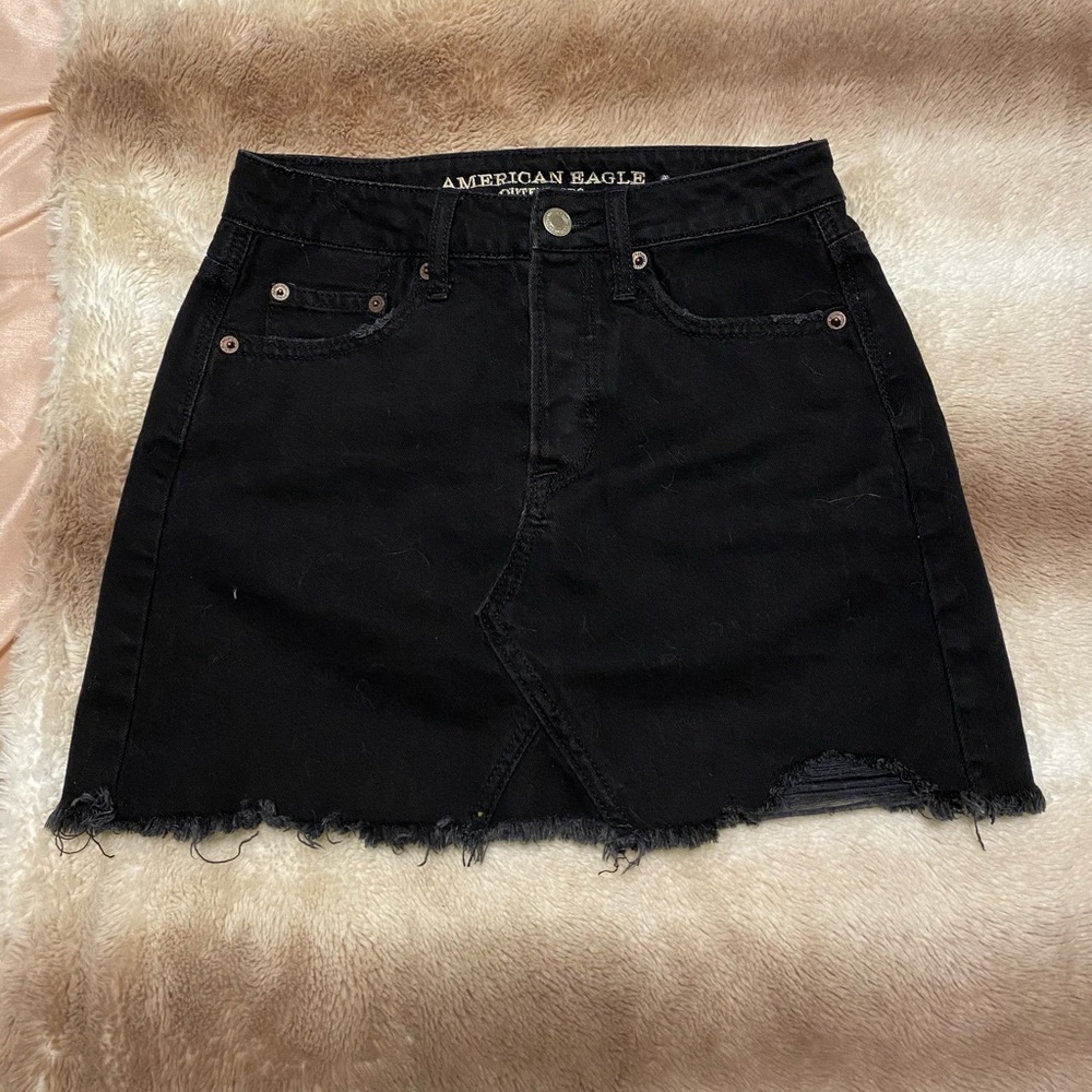 American eagle denim skirt